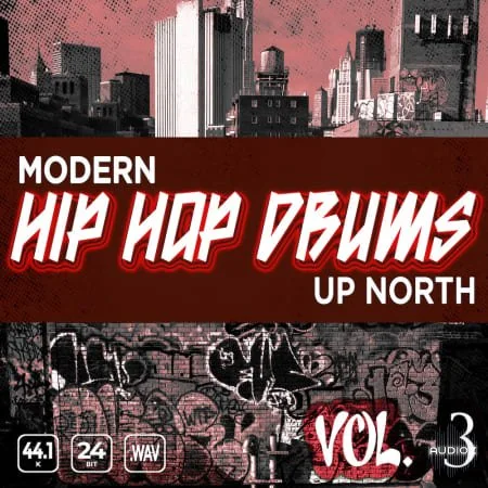 Epic Stock Media Modern Hip Hop Drums Up North Vol. 3 WAV-FLARE