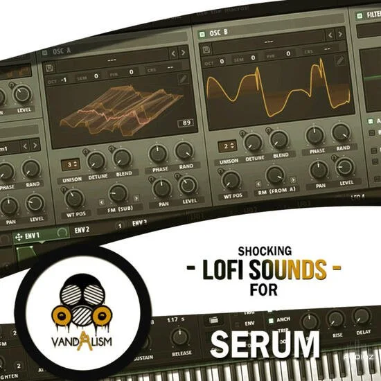 Vandalism Shocking Lo-Fi Sounds For Serum WAV MIDI Serum-DECiBEL