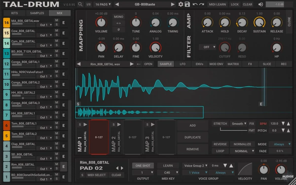 Togu Audio Line Tal-Drum Retail Factory Kits
