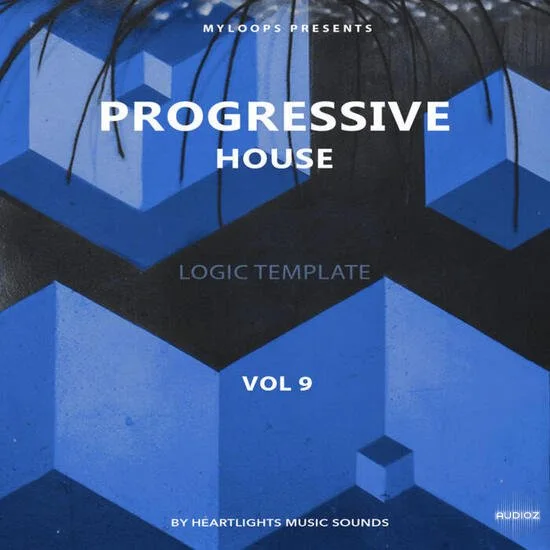 Heartlights Music Sounds Progressive House Template Vol.9 for Logic Pro X-DECiBEL