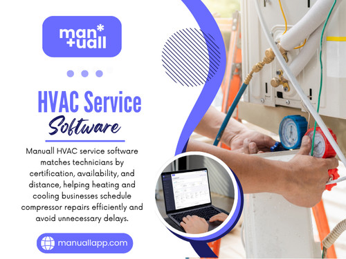 An HVAC schedule can be fine when the office opens, then go sideways before the first technician has finished a job. Someone calls because their air conditioner has stopped working, another customer is waiting for a maintenance visit, and the dispatcher is suddenly trying to fit three extra hours of work into a day that is already full. HVAC Service Software can make the schedule easier to see, but it doesn't make those decisions disappear.

Official Website: https://manuallapp.com/industries

Read Our Blogs:
https://manuallapp.brushd.com/
https://all4webs.com/manuallapp/home.htm

More Links:
https://manuallapp.carrd.co/
https://open.spotify.com/show/0neX7ZxFHnd9s3xGw5pzBT
https://socialsocial.social/user/manuallapp/