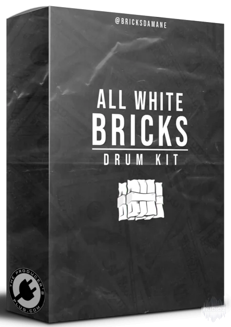 The Producers Plug Bricks Da Mane – All White Bricks (Drum Kit) WAV FLP