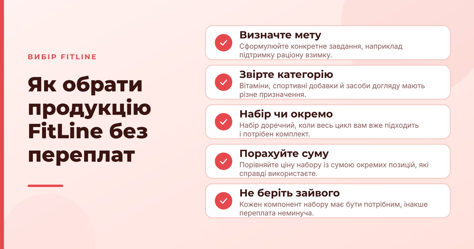 Каталог FitLine в Україні: як обрати товари та набори зі знижкою