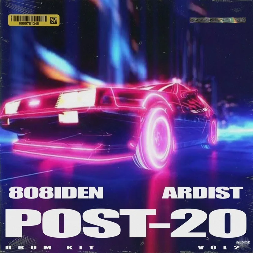 Ardist x 808iden Post 20 Pt. 2 Drumkit WAV