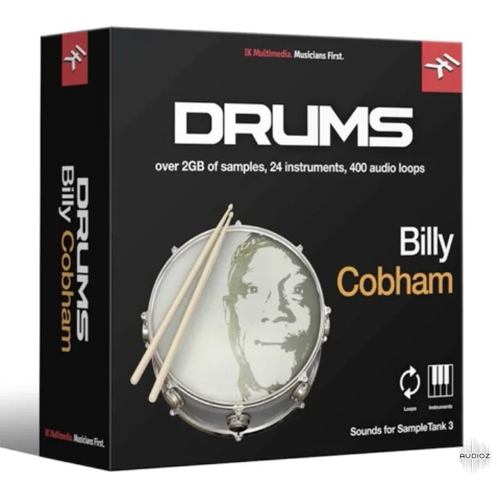IK Multimedia Billy Cobham Drums for SampleTank 3/4