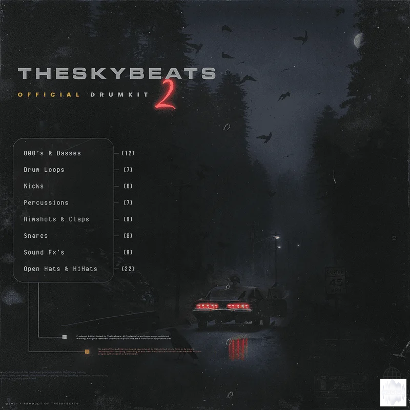 Theskybeats Official Drumkit 2 WAV