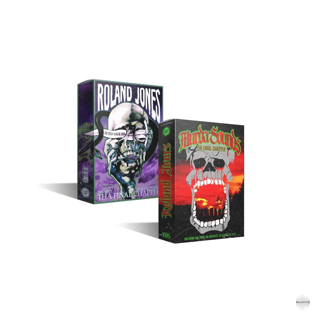 Roland Jones Murda Sounds Final Chapter + Iced Out 3 Drumkit WAV FL STUDiO