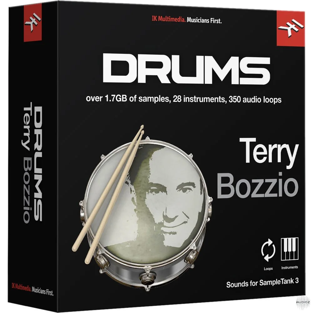 IK Multimedia Terry Bozzio Drums for SampleTank 3/4