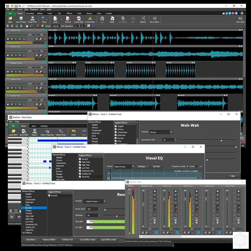 NCH MixPad Masters Edition 7.28 beta WiN