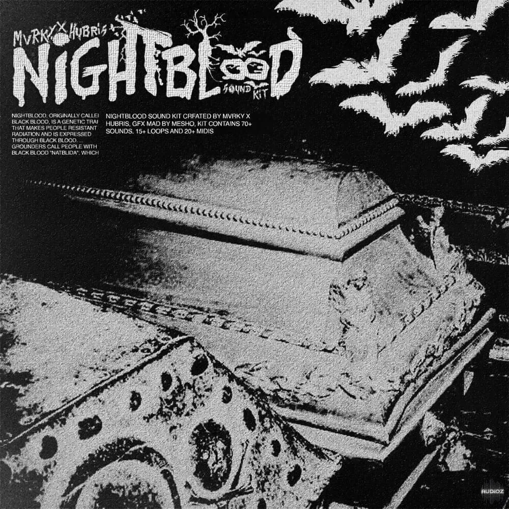 MVRKY NIGHTBLOOD Drum Kit WAV MiDi FST FLP-FANTASTiC