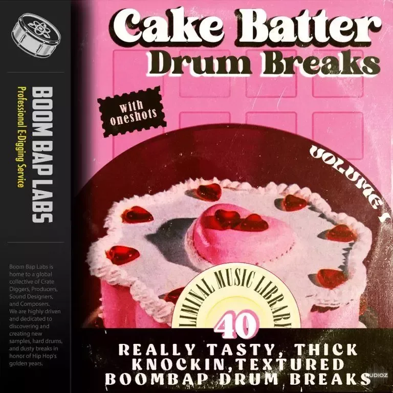 Boom Bap Labs Quincy Beats Cake Batter Drum Breaks Vol.1 WAV