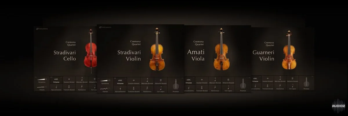 Native Instruments Cremona Quartet (Guarneri and Stradivari Violin, Amati Viola, Stradivari Cello ) v1.3.0 KONTAKT ISO