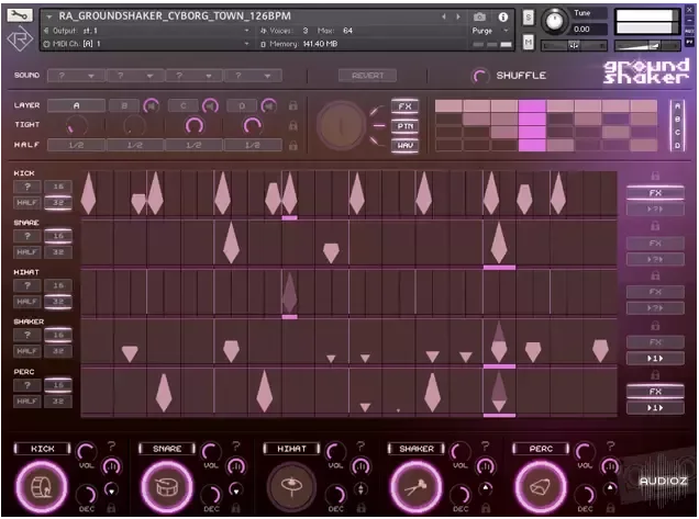 Rigid Audio Groundshaker KONTAKT-ohsie