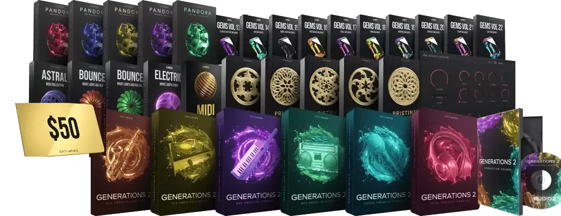 Cymatics GENERATIONS 2 + Bonus Wav Midi