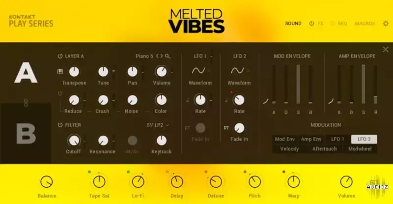 Native Instruments Play Series Melted Vibes v2.0.0 KONTAKT ISO