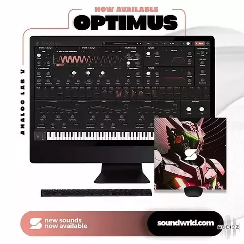 Soundwrld Optimus (Analog Lab V Bank + One Shot Kit)-TECHNiA