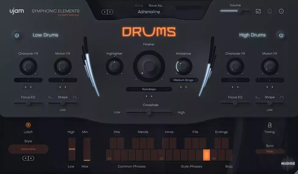 uJAM Symphonic Elements DRUMS v1.2.0-TCD