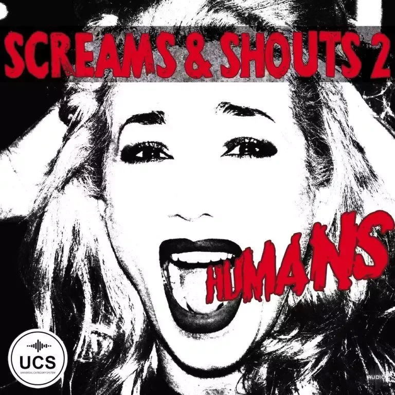 SoundBits Screams & Shouts 2 Humans WAV