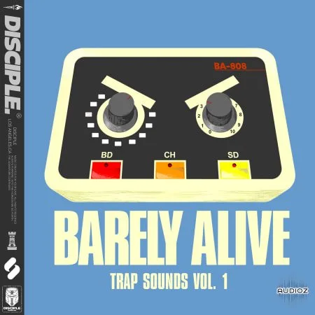Disciple Samples Barely Alive Trap Sounds Vol.1 WAV-FANTASTiC
