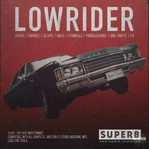 Superb Sound Lowrider Drum Kit WAV-DECiBEL
