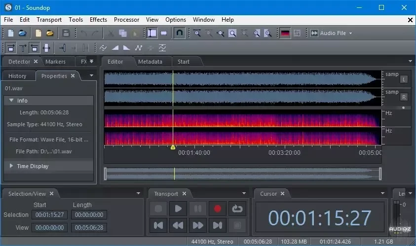 Soundop Audio Editor v1.8.20.1 WiN