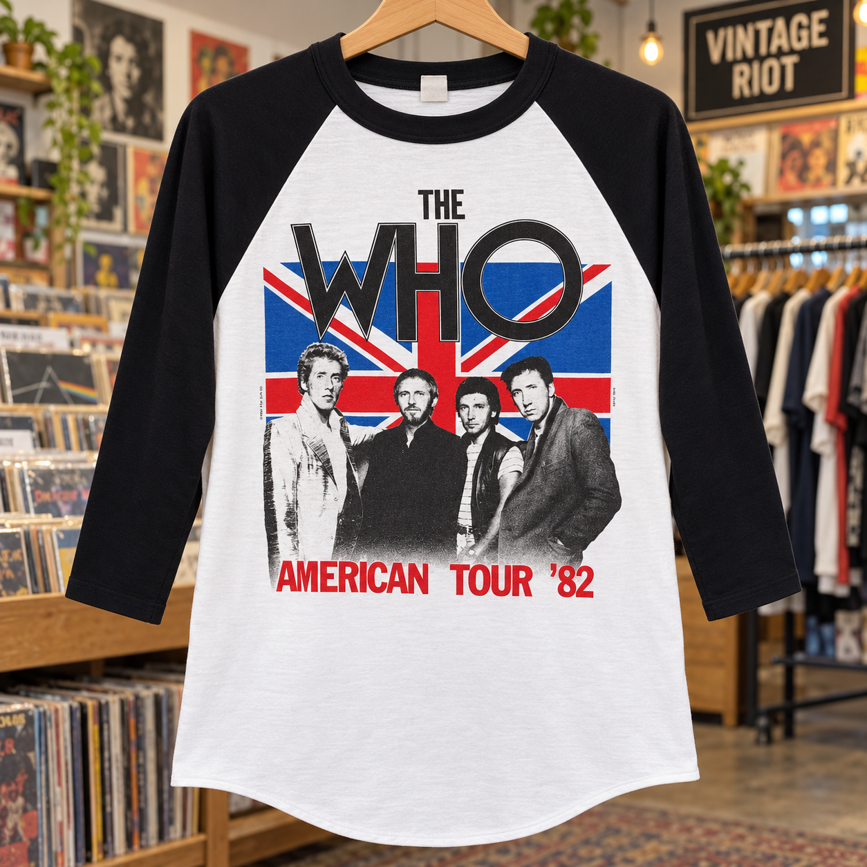 THE WHO • AMERICAN TOUR ’82 — front view