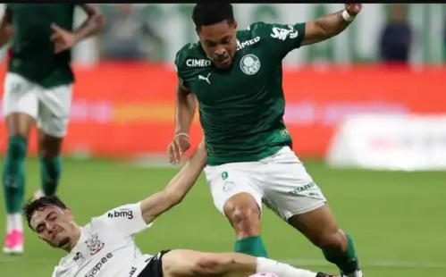 Vitor Roque segue sem treinar em campo e vira dúvida no Palmeiras para semifinal