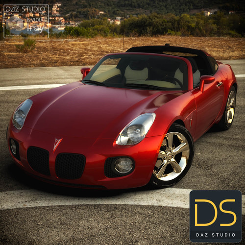 pontiac solstice gxp 2009 for daz studio 01.1