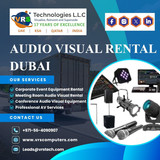 Why Use Audio Visual Rental Dubai for Professional Events?