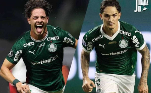 Giay e Khellven elevam o nível do Palmeiras em disputa acirrada