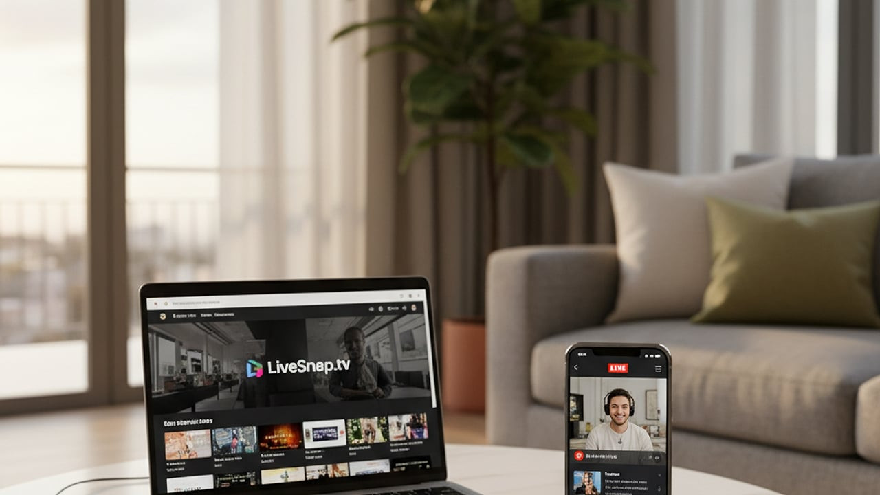 Livestream vom Handy ohne App – Einfach und schnell mit LiveSnap.tv