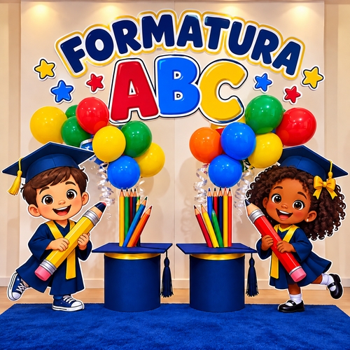 Formatura ABC Colorida e Festiva.2