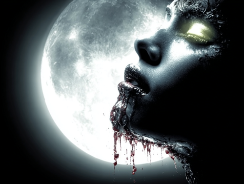 deb Beautiful vampire with glowing green eyes side facing vie 4c38842a 1a9b 484f 84d2 dff9dc8db99f 1.2
