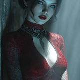 deb Aristocratic female vampire with pale porcelain skin cher d4bb4800 133e 4673 b561 17e3a77e6012 2