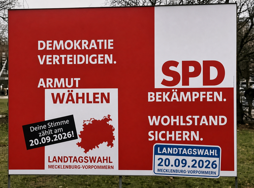 Landtagswahl MV 20 09 2026 SPD bekämpfen.2