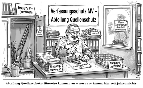 karikatur verfassungsschutz amtsstube sw mit unterschrift.2