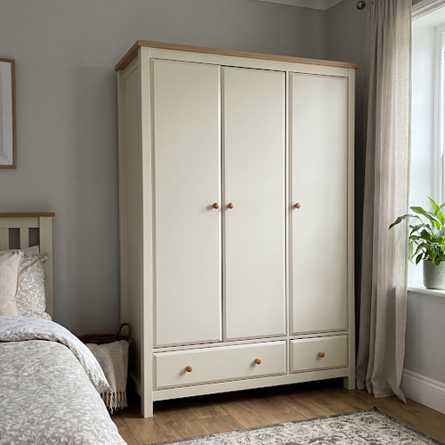 Plan Rattan Door Storage Idea Around White Wardrobe with Drawers.png
