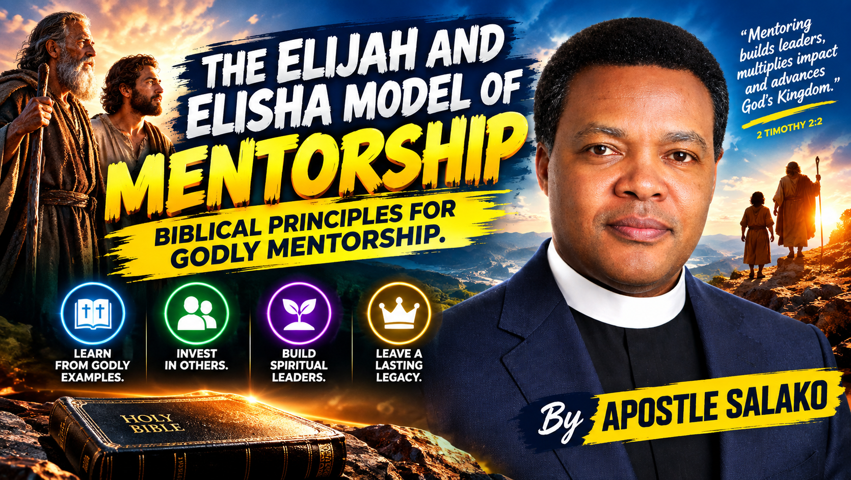 The Elijah and Elisha Model of Mentorship: Biblical Principles for Godly Mentorship