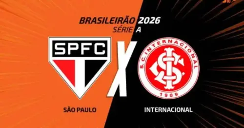 Volta a vencer em casa? São Paulo e Internacional duelam querendo fugir do Z4 do Brasileirão