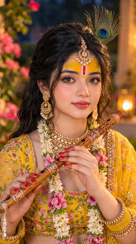 Woman holding decorated wooden f… 2K 20260918163642.jpg