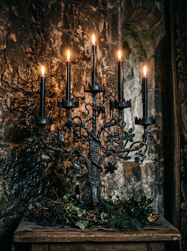 08 Wrought Iron Gothic Candelabra.jpg