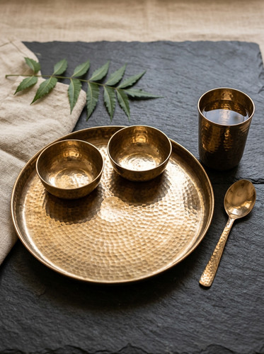 04 Kansa Ayurvedic Thali Dinner Set.jpg
