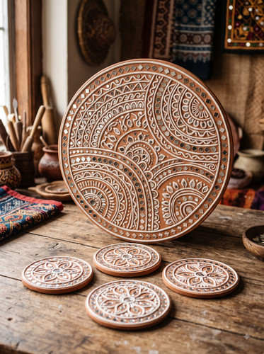 01 Lippan Art Mud Mirror Coaster Set.jpg