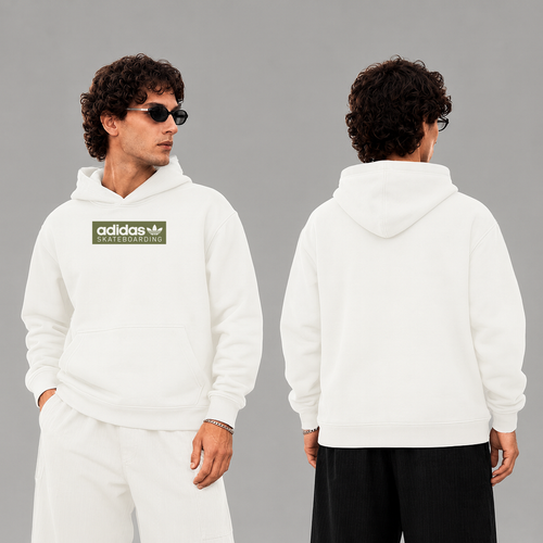 adiidas skateboarding 2026 lançamento addidas Frente e Costas Branco.png