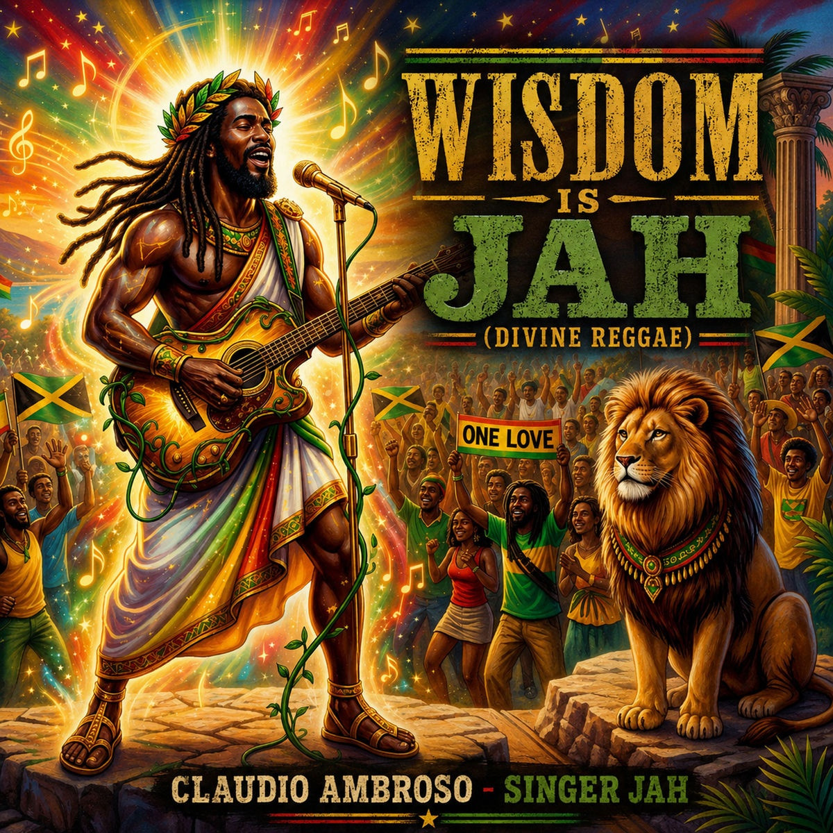 Claudio Ambroso, Singer Jah - Wisdom Is Jah (Divine Reggae)
