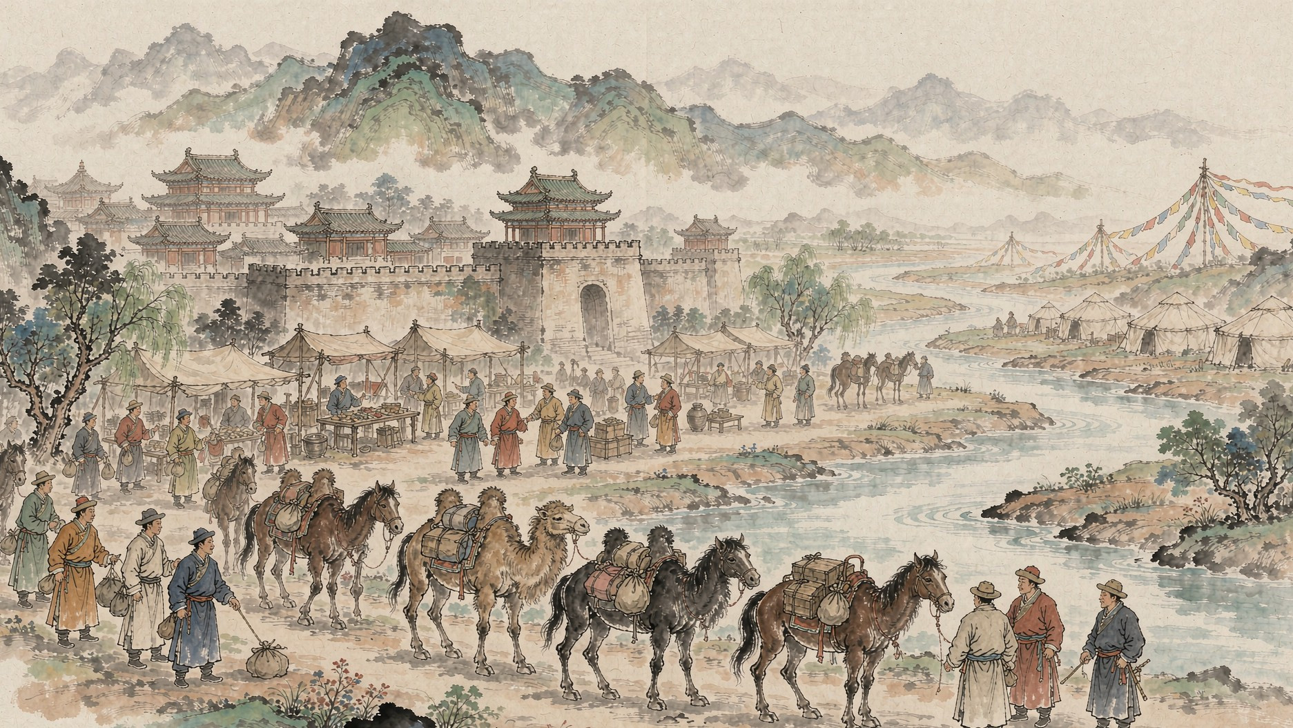 丹噶尔·茶马古道商队