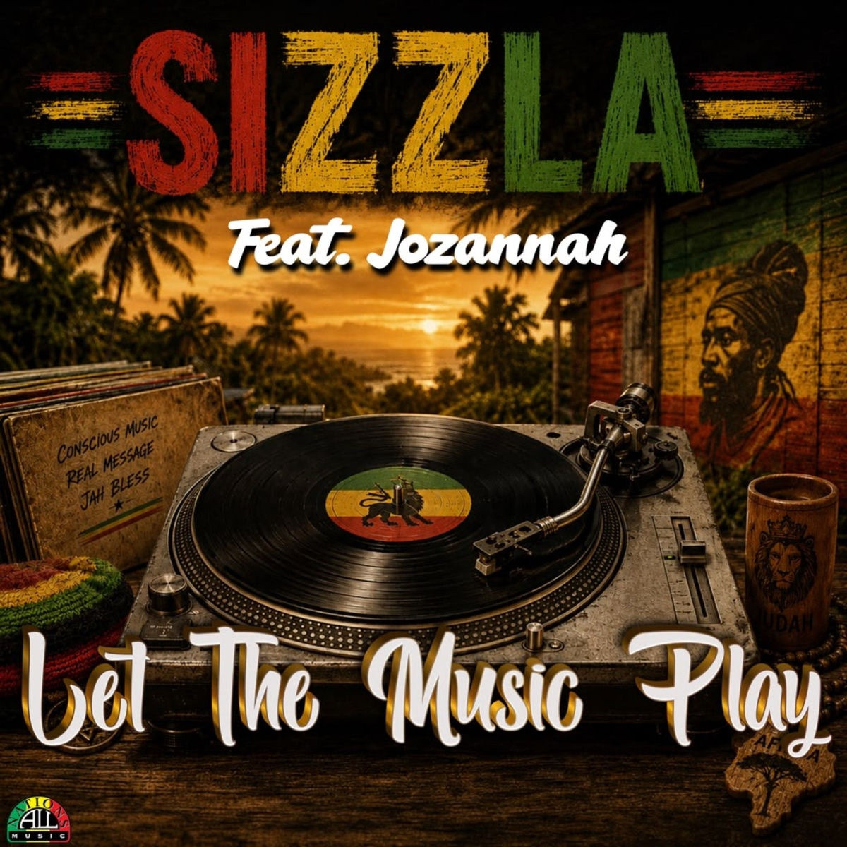 Sizzla, Jozannah - Let The Music Play