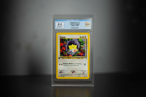 Togepi 51 111 1st Edition Neo Genesis Pokemon Karte Card TCG EGS 8.5 NEAR MINT