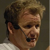 Gordon Ramsay looking like Davros