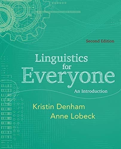 Linguistics for Everyone An Introduction